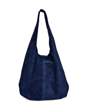 Anna Luchini Azul   Bolso de cuero