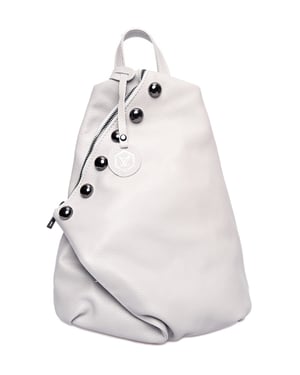 Luisa Vannini Grey Bolso de cuero