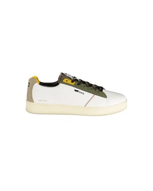 Zapatillas de Hombre Gas de Poliéster Blanco