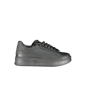 Gaelle Paris Zapatillas Para Hombre de Poliuretano Negros