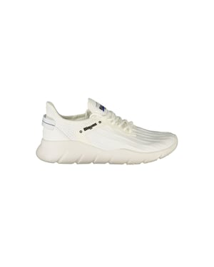 Zapatilla para hombre Blauer blanca de poliéster