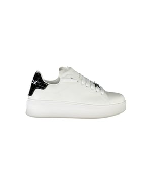 Zapatilla de Mujer Gaelle Paris Blanca de Poliuretano