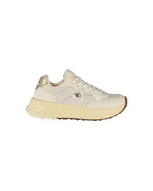Zapatilla de Mujer de Cuero Beige Blauer