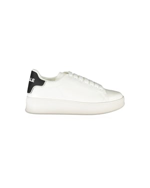 Gaelle Paris Bianco Poliuretano Zapatilla para Hombre