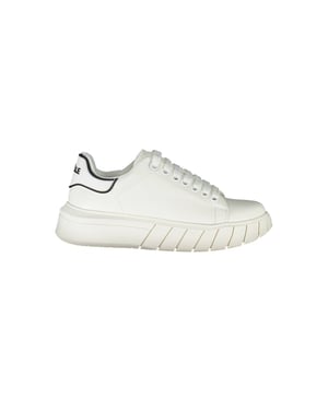 Zapatillas de mujer de poliuretano blanco Gaelle París