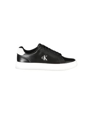 Zapatilla de hombre Calvin Klein de poliuretano negro