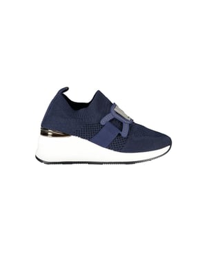 Zapatilla de mujer de poliéster azul Laura Biagiotti