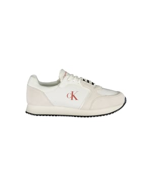 Zapatillas de hombre Calvin Klein blancas de poliuretano