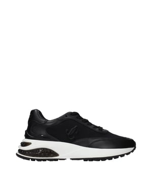 Zapatillas deportivas de tela negra Jimmy Choo