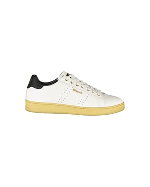 Zapatilla para hombre Blauer blanca de poliuretano
