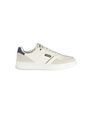 Zapatillas de Hombre Gas de Poliéster Blanco