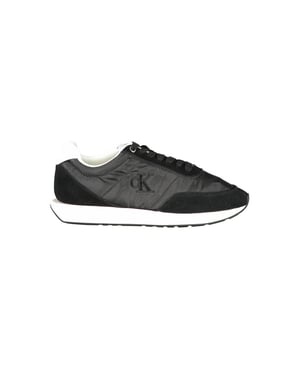 Zapatillas de mujer de poliéster negro Calvin Klein