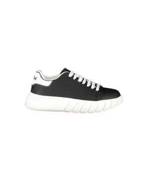 Zapatillas para hombres de poliuretano negro Gaelle Paris