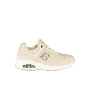 Zapatilla para mujer de poliuretano beige Laura Biagiotti