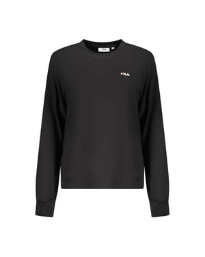 Sudadera de Mujer Fila de Algodón Negro