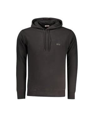 Sudadera de Hombre de Algodón Negro Rifle