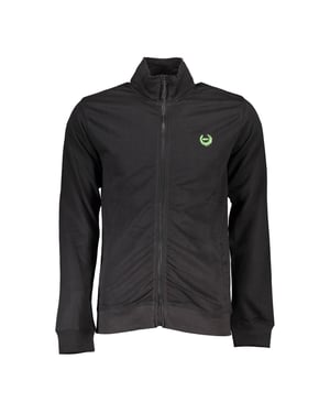 Sudadera de Hombre de Algodón Negra Gianmarco Venturi