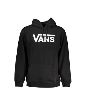 Sudadera con capucha de algodón negra para hombre de Vans