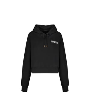 Sudadera con capucha con el logotipo de Balmain