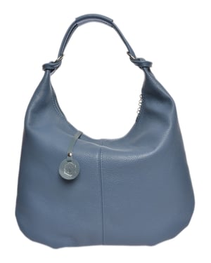 Luisa Vannini Turquesa Bolso de cuero
