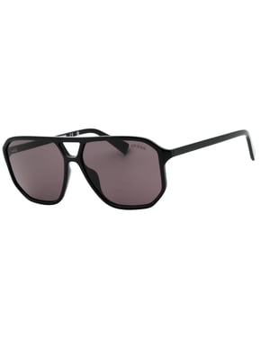 Gafas De Sol Guess Con Montura Negra Brillante Y Lentes Ahumadas