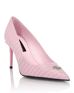 Cocco Print Decolette Mid Heels Hexagon 9