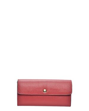 Isabella Rhea Rojo Cartera de cuero
