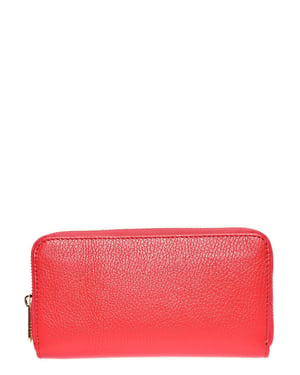 Roberta M Rojo Cartera de cuero