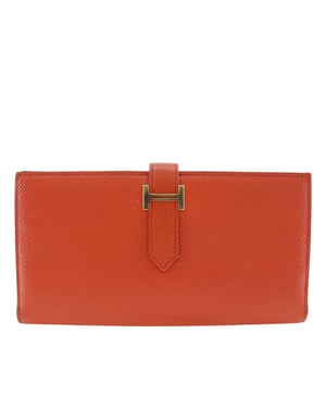 Billetera Soufflet Epsom de segunda mano Bearn