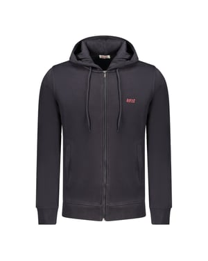 Sudadera con capucha para hombre de algodón azul Rifle
