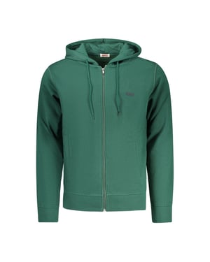 Sudadera de Hombre Rifle Verde de Algodón