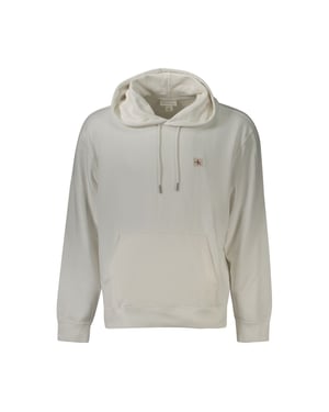 Sudadera de Algodón Blanca para Hombre de Calvin Klein