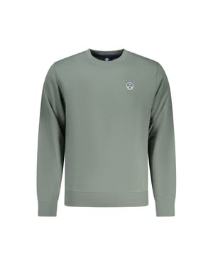 Sudadera de Hombre Verde de Algodón North Sails