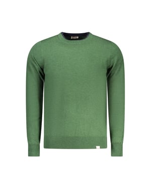 Suéter Masculino de Polyester Verde Rifle