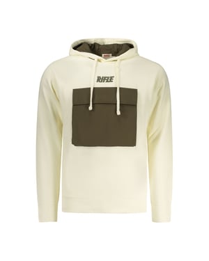 Sudadera de algodón blanca para hombre Rifle