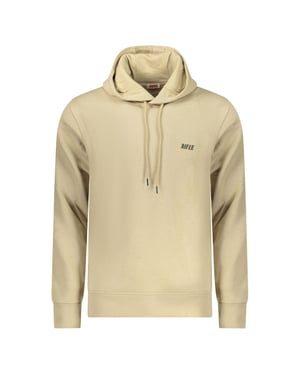 Sudadera de Hombre de Algodón Beige Rifle