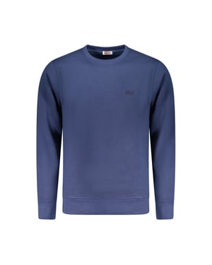 Sudadera de Algodón Azul Rifle para Hombre