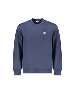 Sudadera de algodón para hombre Tommy Hilfiger Blu