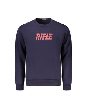 Suéter de hombre de algodón azul Rifle