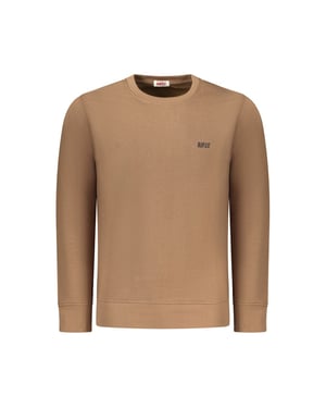 Sudadera de Hombre Rifle Marrone de Algodón