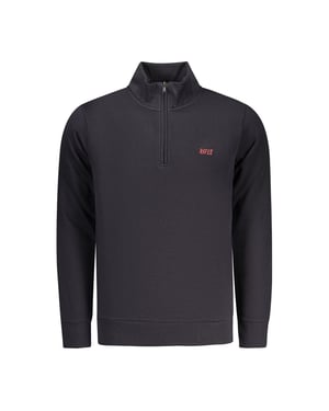Sudadera de hombre en algodón azul Rifle