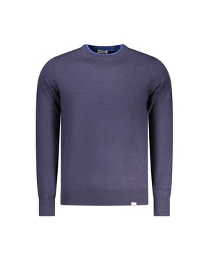 Suéter para hombre de poliéster azul Rifle