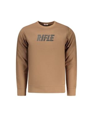 Sudadera de hombre Rifle Marrone de algodón