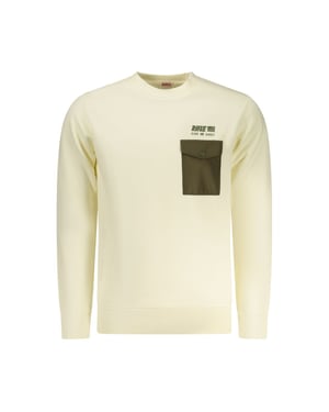 Sudadera de hombre Rifle Bianco de algodón