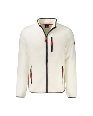 Sudadera para hombres en poliéster blanco Noruega 1963