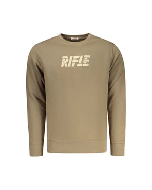 Sudadera de hombre de algodón marrón Rifle