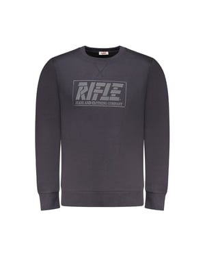 Sudadera de Hombre de Algodón Azul Rifle