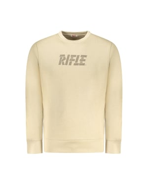 Sudadera de algodón beige para hombre Rifle