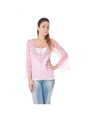 Phard Rosa Seta Camiseta para Mujer