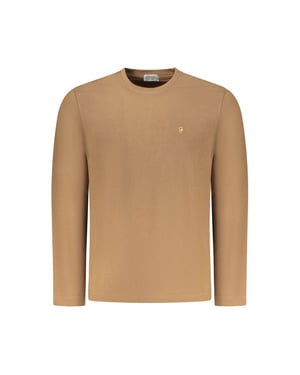 Camiseta de Algodón para Hombre Coveri Moving Marrón